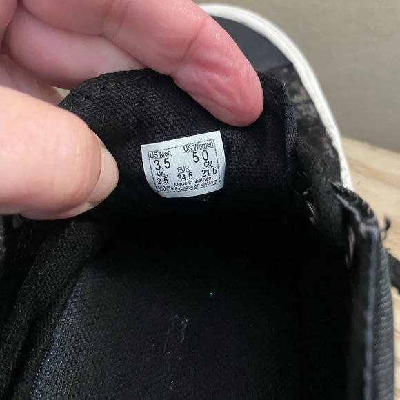 Vans Bold Ni Bender Panther Animal Print Black Ultracush Comfy Womens 5 - Picture 9 of 9